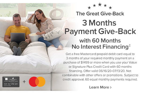 The Great Give Back. Learn More