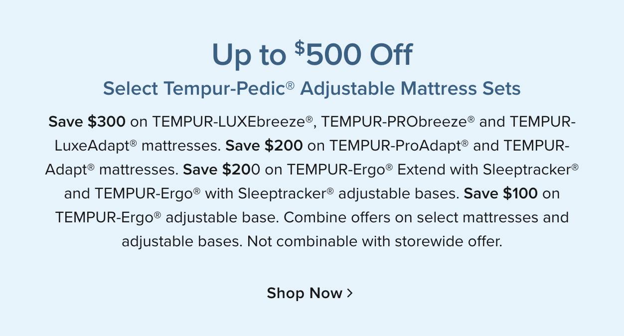 Tempur-Pedic Mattresses - Shop Now
