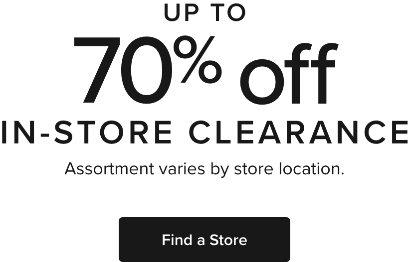 20% Off Annual Clearance Sale