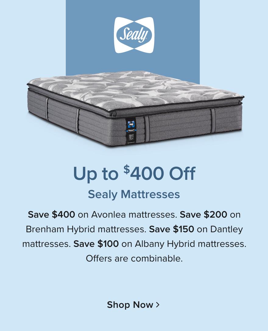 $200 Off Sealy Mattresses - Shop Now