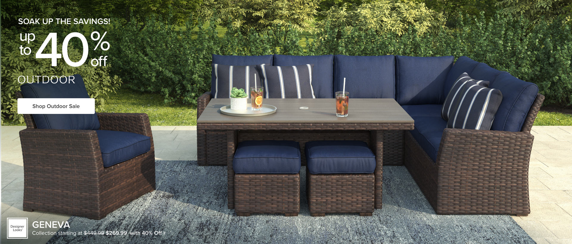 40% off select outdoor