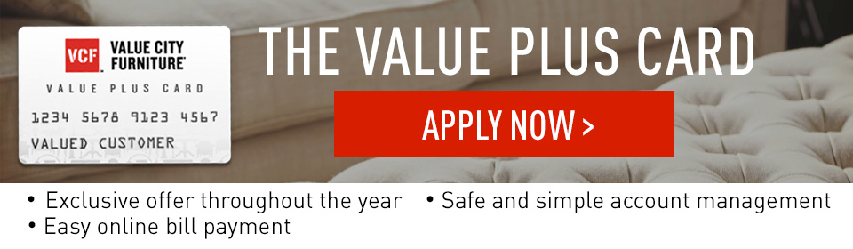 special financing options and plans | value city furniture and