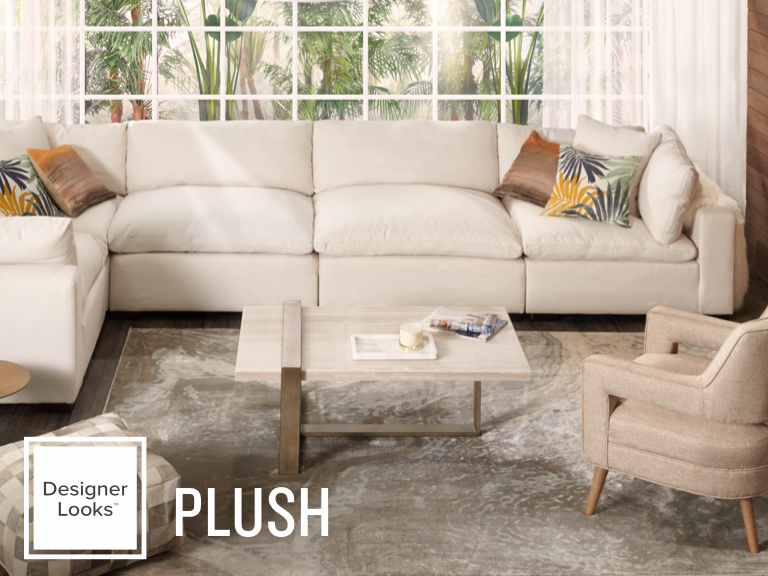 designer looks plush