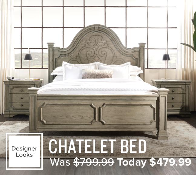 40% off the Chatelet bed now $479.99