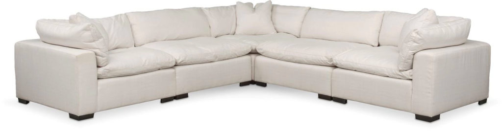 Plush 5-Piece Sectional