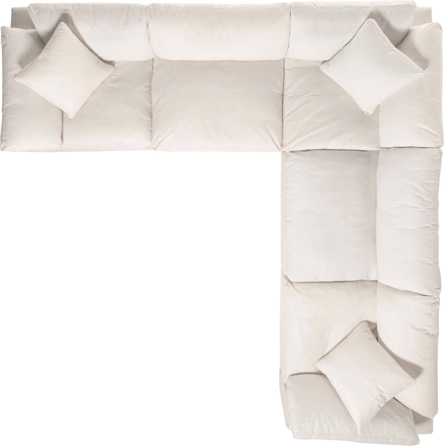 Plush 5-Piece Sectional