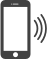 mobile phone vibrating icon