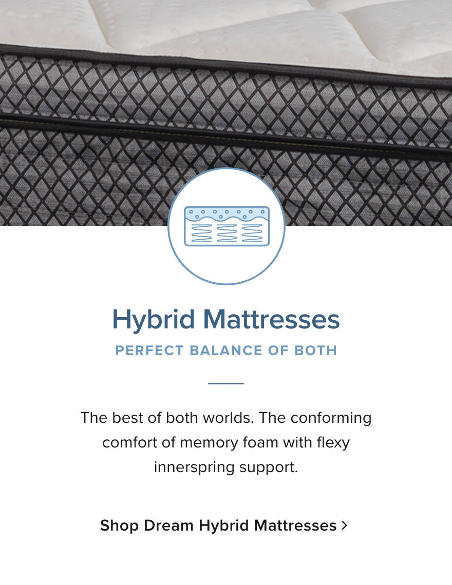 Shop Dream Hybrid Mattresses